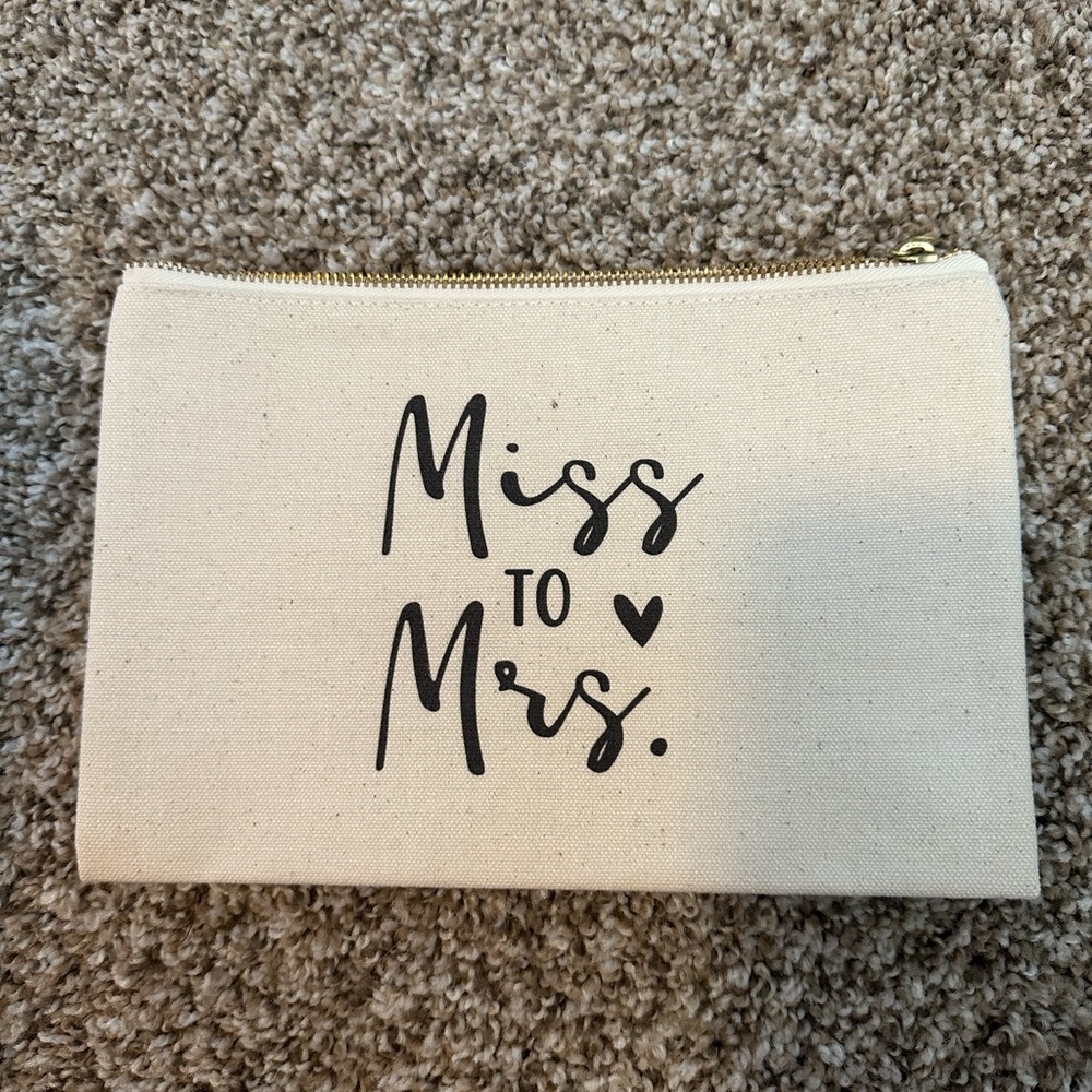 Miss to Mrs. bag